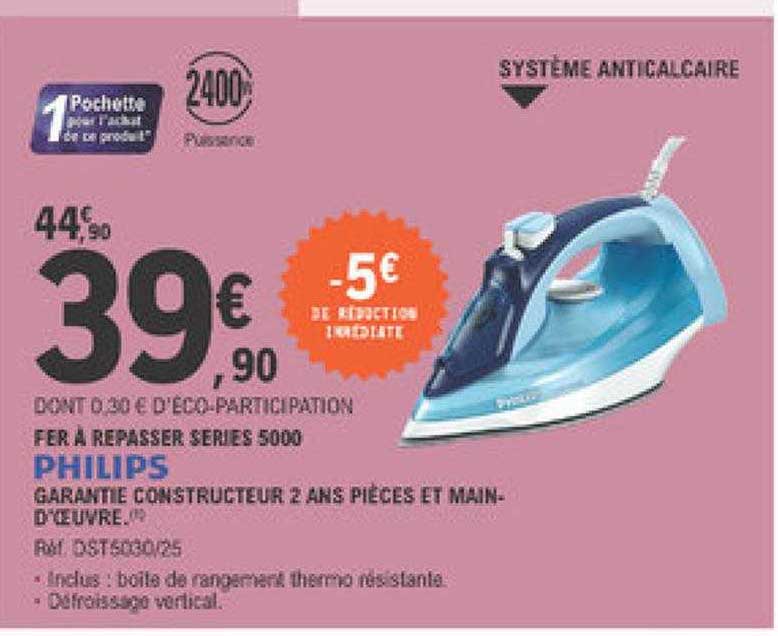 Fer à Repasser Séries 5000 Philips