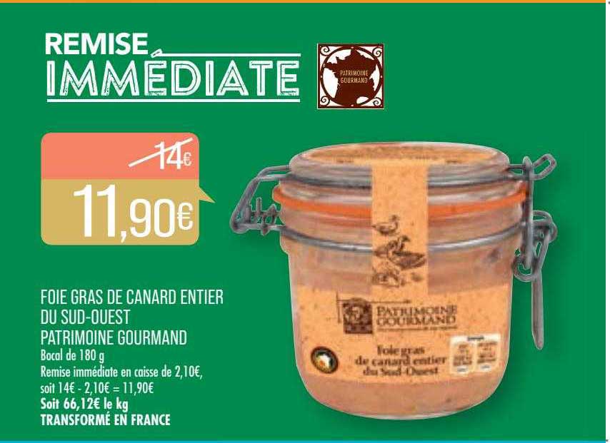 foie gras de canard entier du sud-ouest patrimoine gourmand
