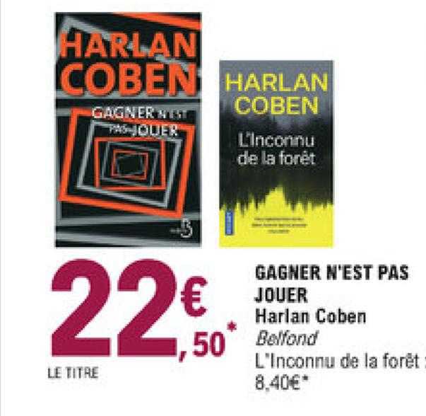 gagner n'est pas jouer - harlan coben