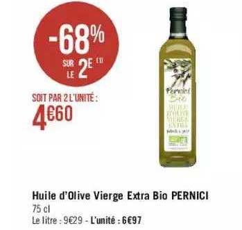 huile d'olive vierge extra bio pernici