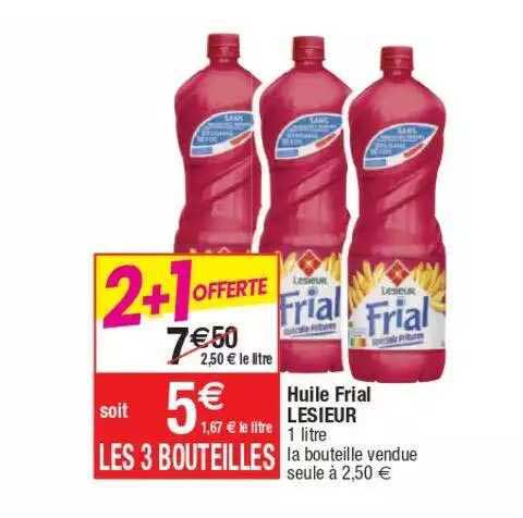 huile frial lesieur