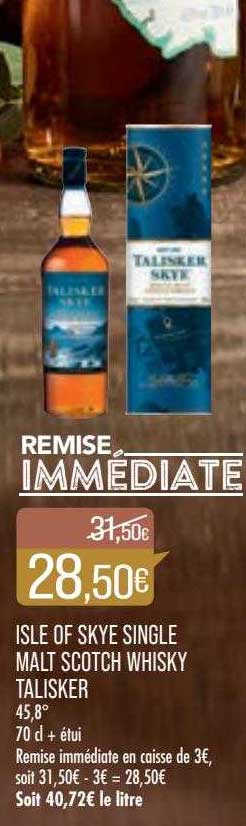 isle of skye single malt scotch whisky talisker