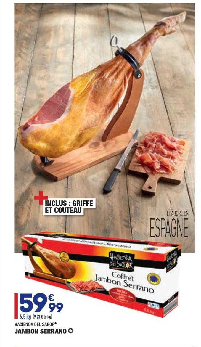 jambon serrano hacienda del sabor