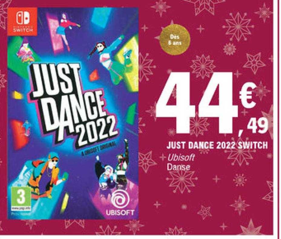 just dance  2022 switch