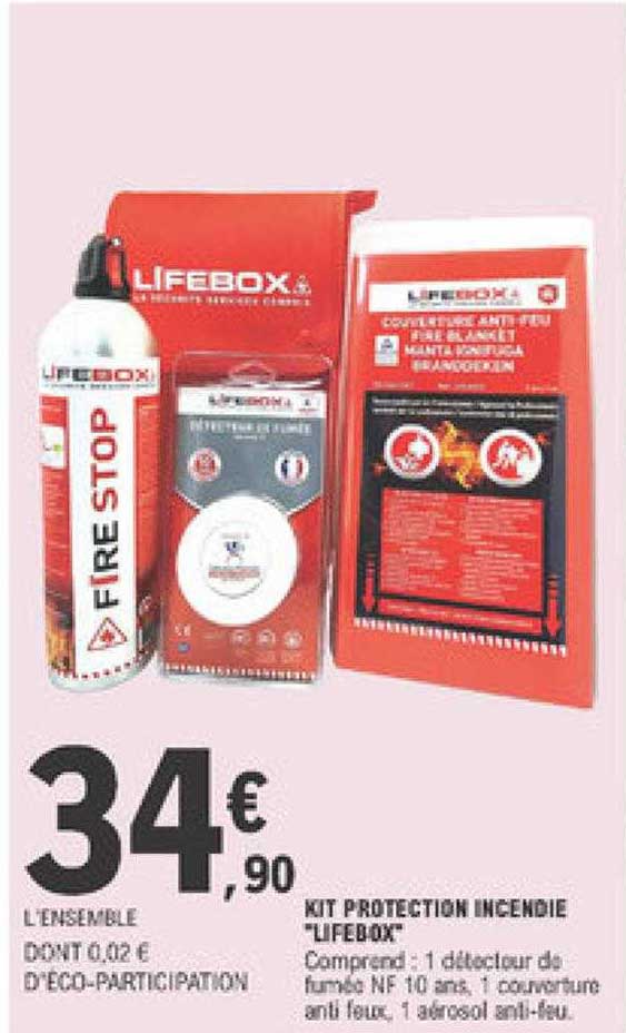 kit protection incendie "lifebox"