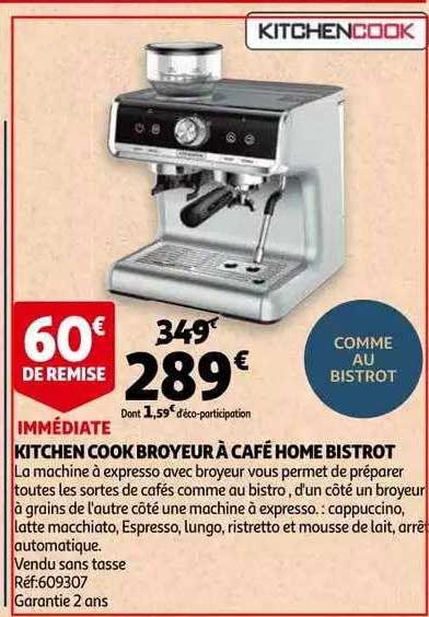 Kitchen Cook Broyeur à Café Home Bistrot
