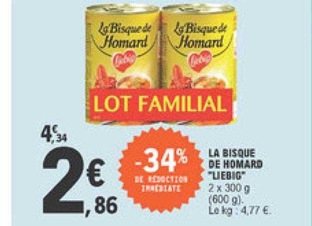 la bisque de homard "liebig"