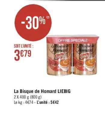 la bisque de homard liebig
