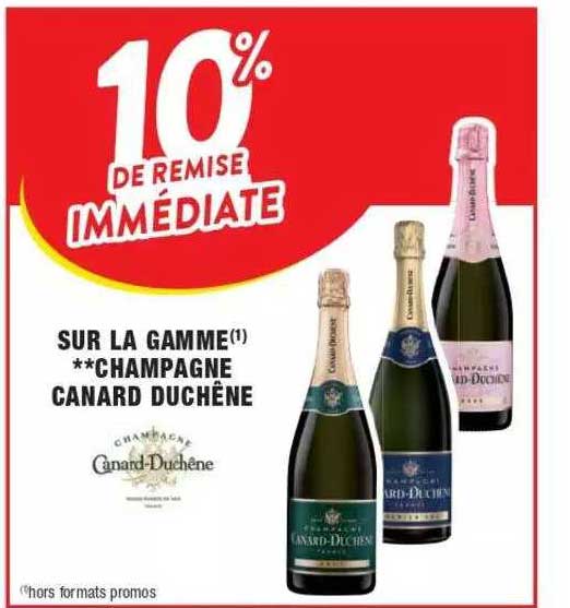 la gamme champagne canard duchêne