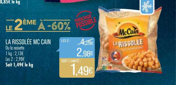 la rissolée mc cain