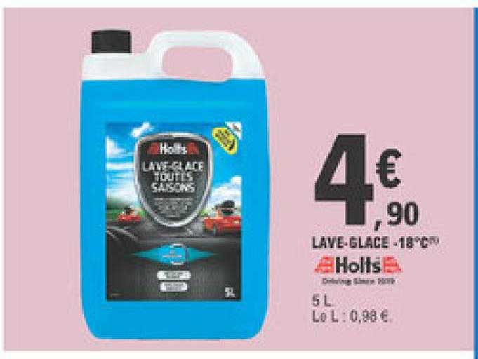 lave-glace -18°c holts