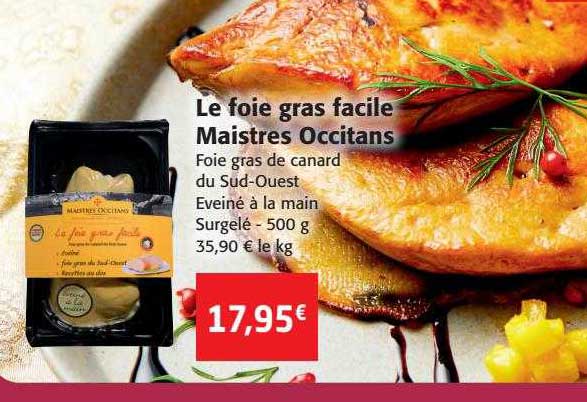 le foie gras facile maistres occitans