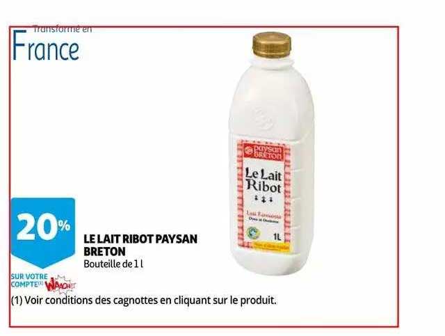 le lait ribot paysan breton
