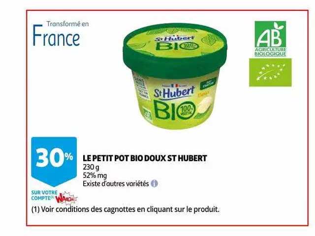 le petit pot bio doux st hubert