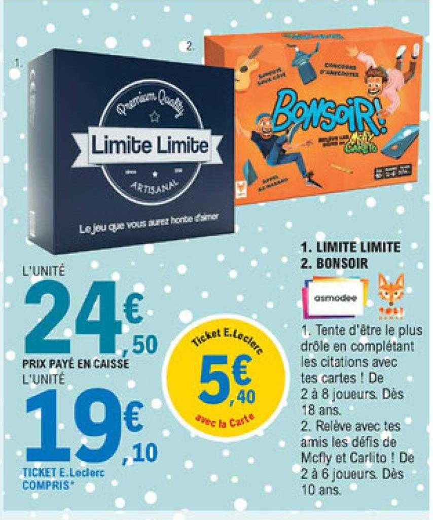 limite limite, bonsoir asmodee