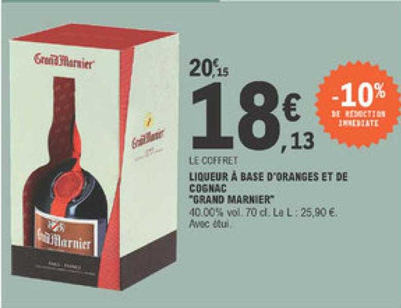 Liqueur à Base D'oranges Et De Cognac "grand Marnier"