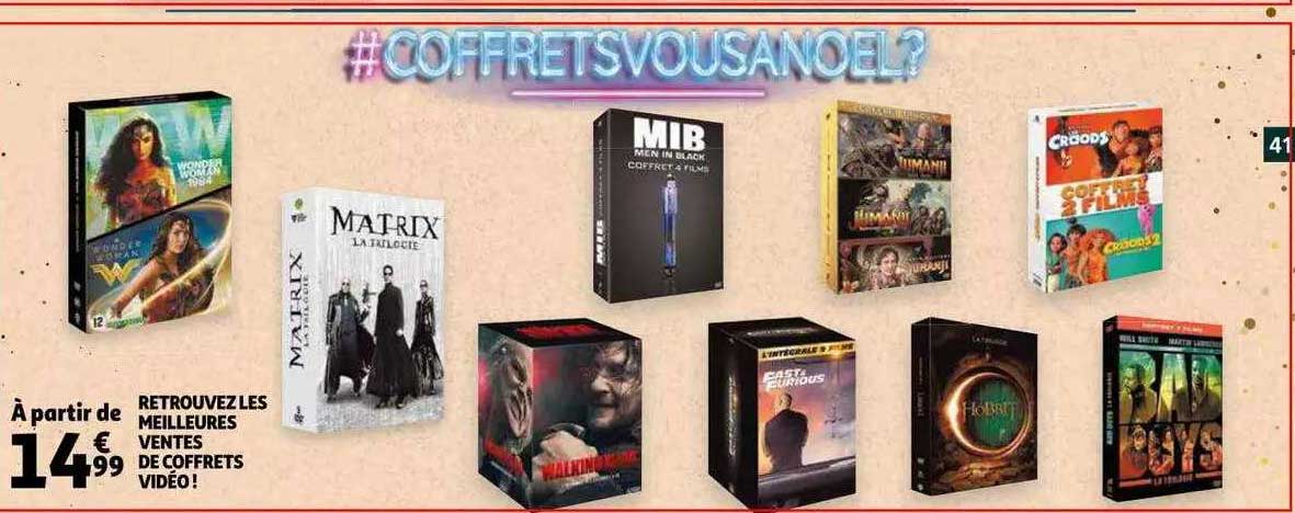 meilleurs ventes de coffrets vidéo