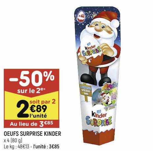 Oeufs Surprise Kinder