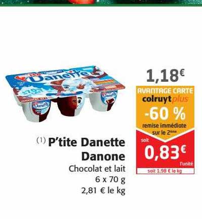 p'tite danette danone