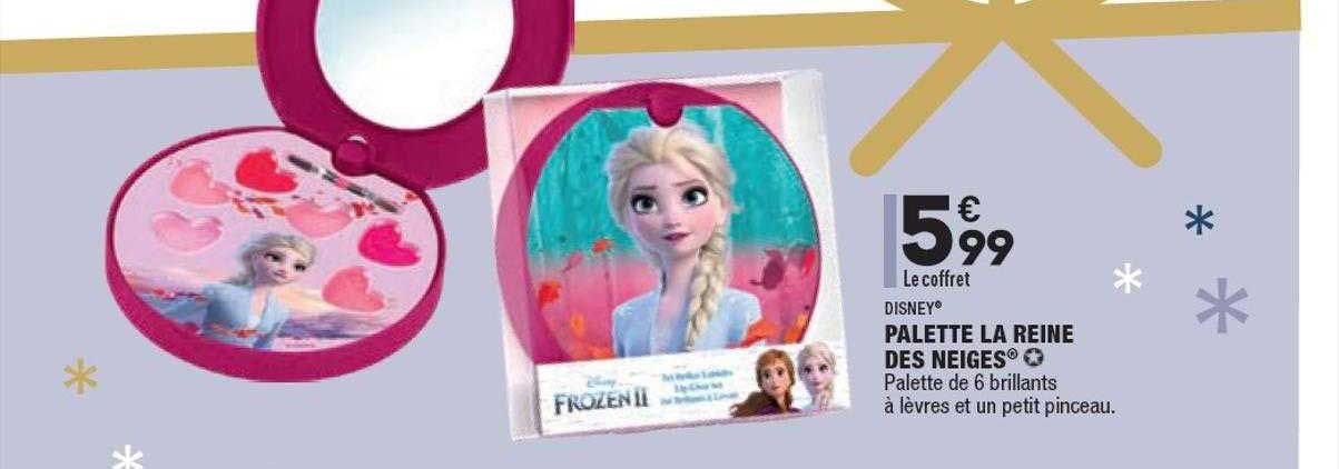 palette la reine des neiges