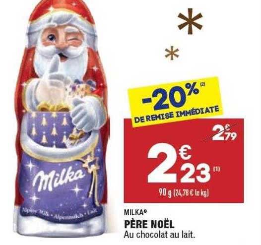 père noël milka