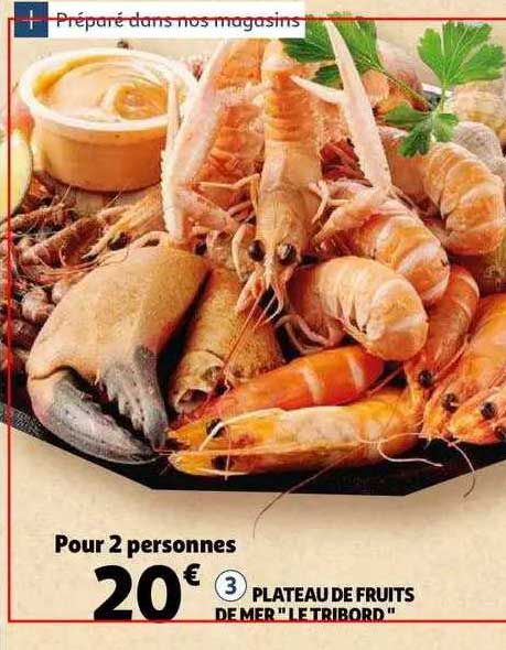 plateau de fruits de mer "le tribord"