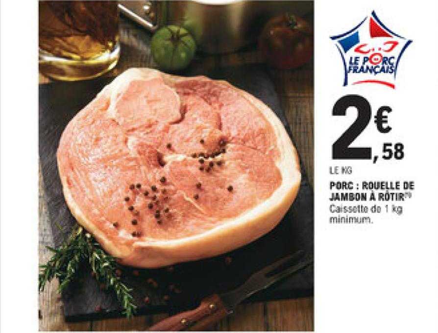 Porc : Rouelle De Jambon à Rôtir