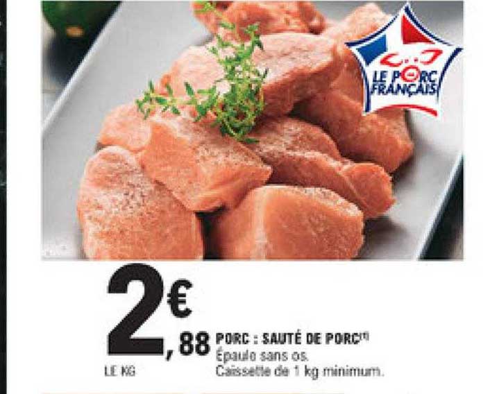 Porc : Sauté De Porc
