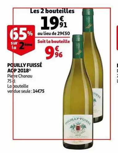 pouilly fuissé aop 2018 pierre chanau
