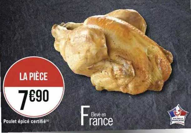 Poulet épicé Certifié