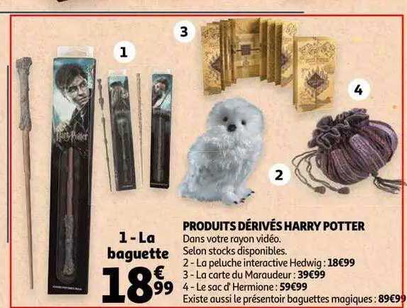 produits dérivés harry potter