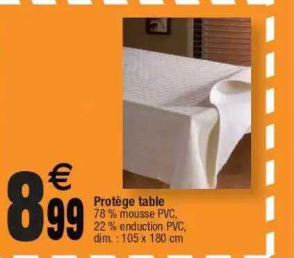 Protège Table