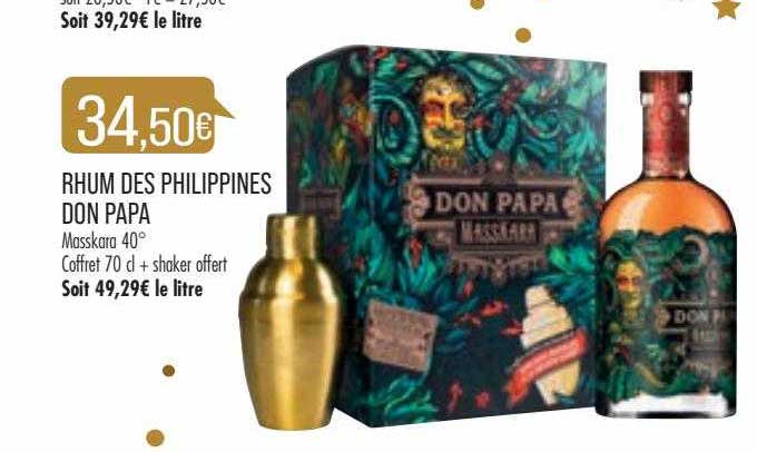rhum des philippines don papa