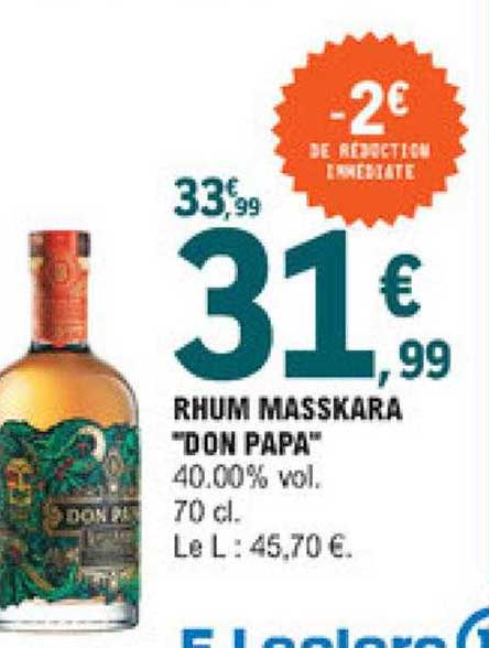 rhum masskara "don papa"