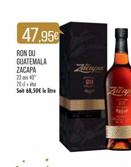 ron du guatemala zacapa
