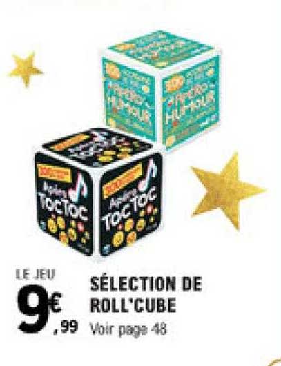 sélection de roll'cube