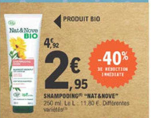 shampooing "nat & nove"