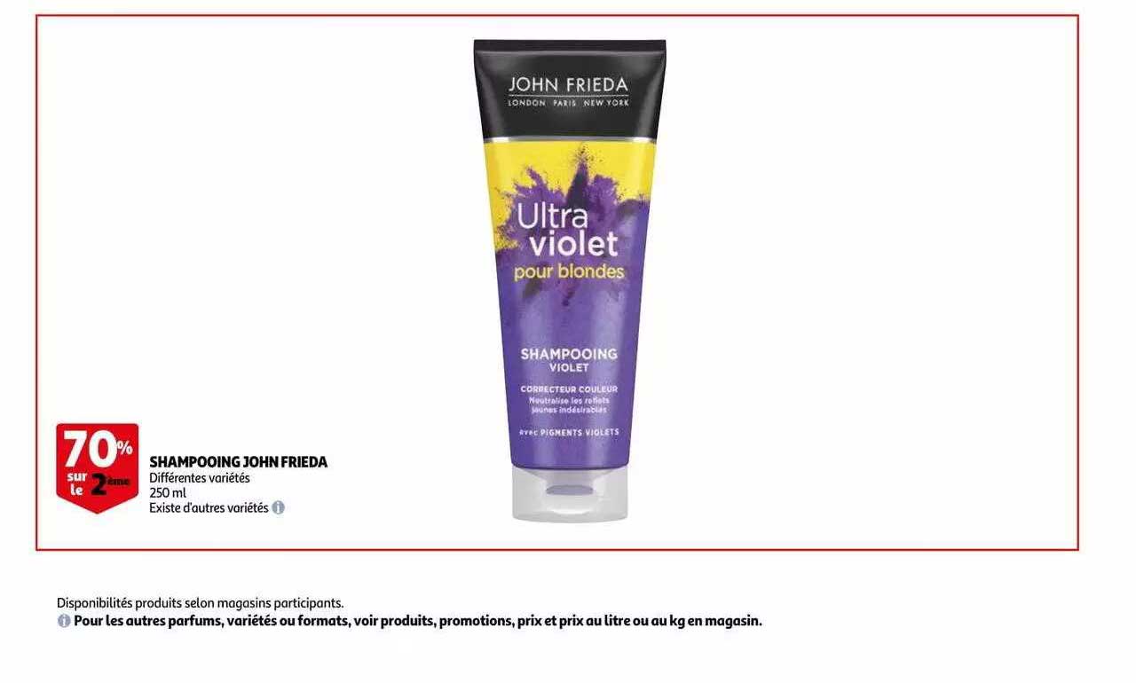 shampooing john frieda