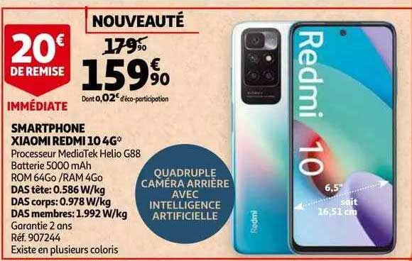 Smartphone Xiaomi Redmi 10 4g