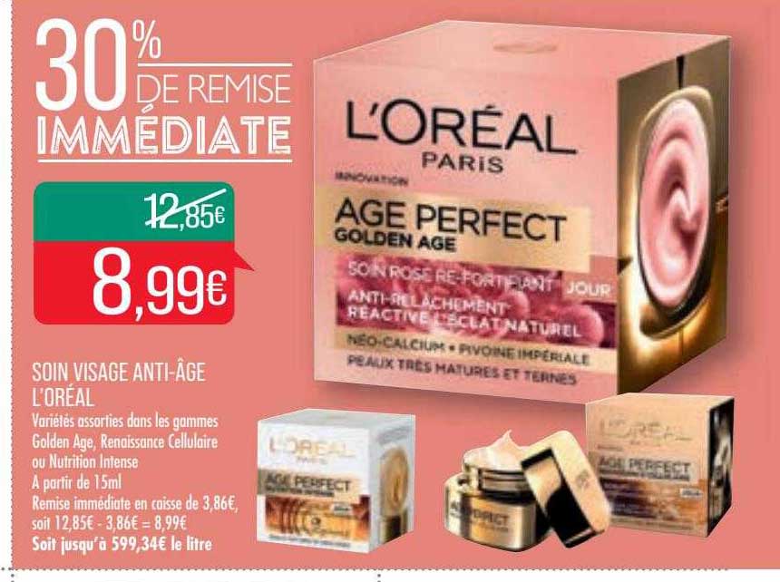 Soin Visage Anti-âge L'oréal