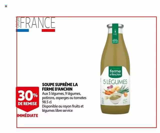 soupe suprême la ferme d'anchin
