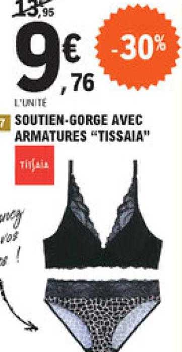 soutien-gorge avec armatures "tissaia"