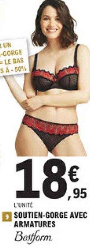 soutien-gorge avec armatures bestform