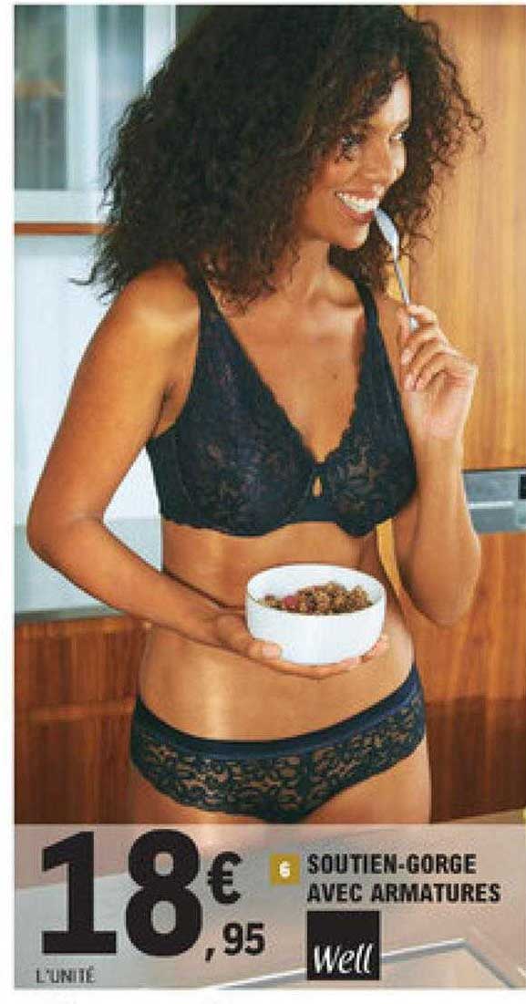 soutien-gorge avec armatures well