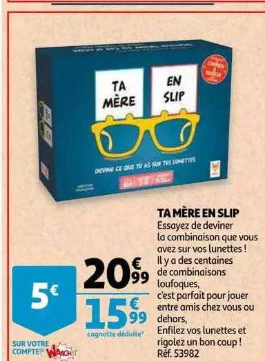 ta mère en slip