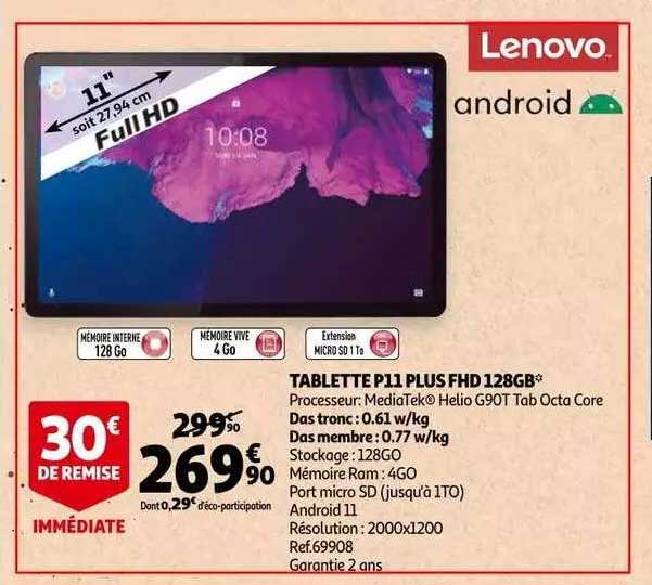 tablette p11 plus fhd 128gb lenovo