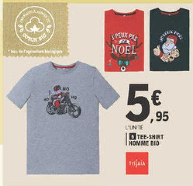 tee-shirt homme bio tissaia