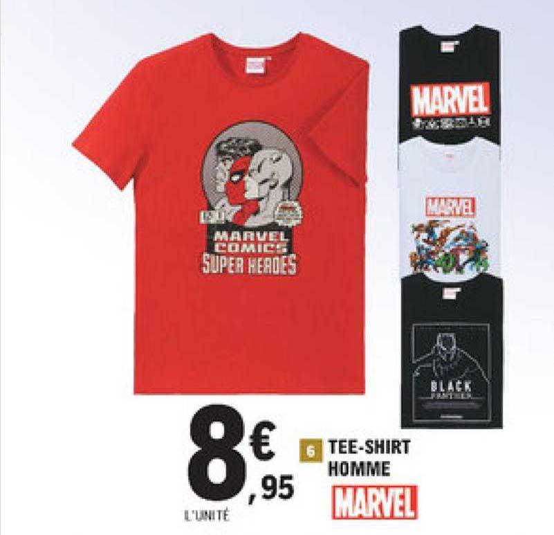 Tee-shirt Homme Marvel