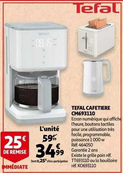 Tefal Cafetière Cm693110