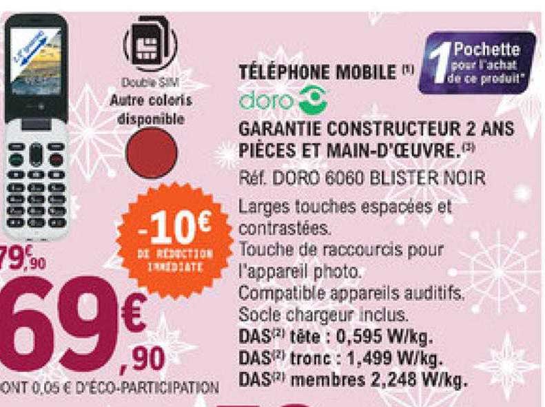 téléphone mobile doro